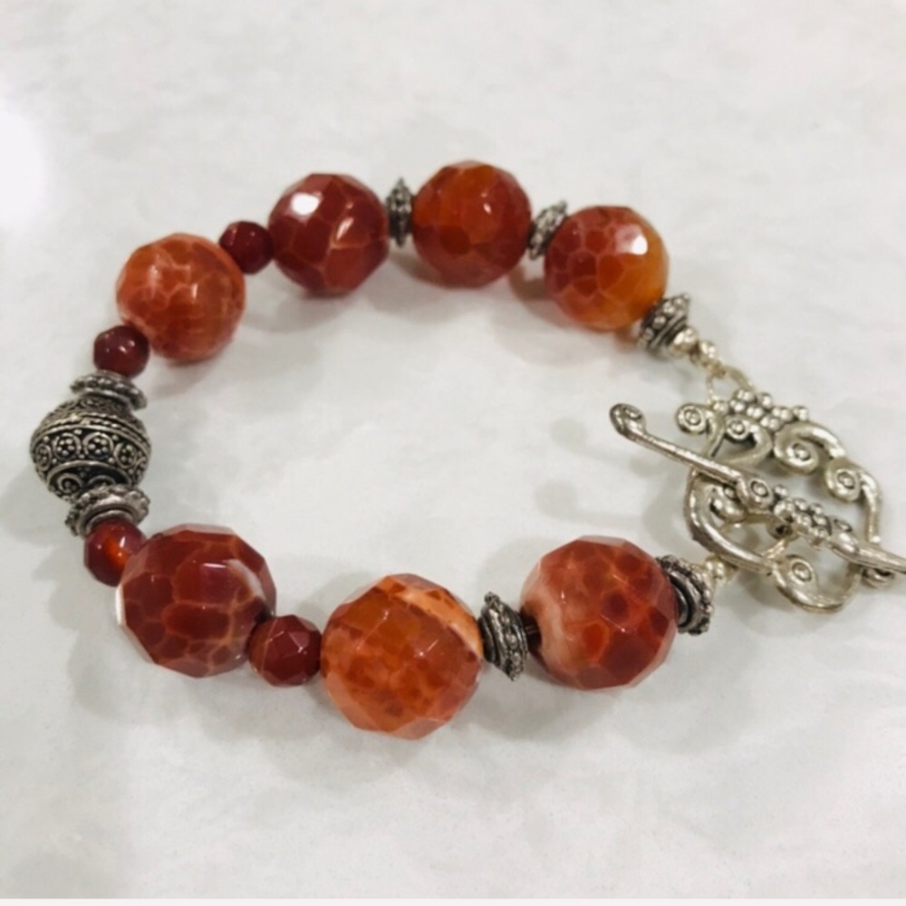 Statement necklace and bracelet - Picture 8 of 9